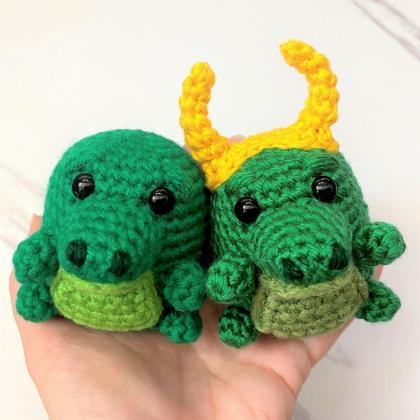 Alligator Bean Pattern - Crochet Pdf Pattern -..