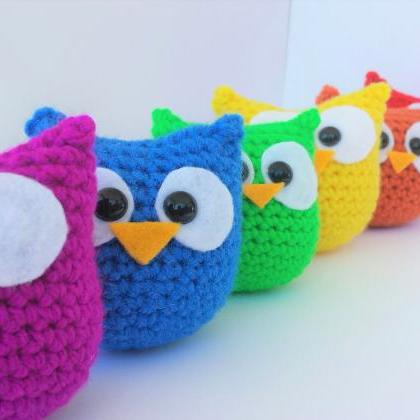 No Sew Owl - Amigurumi Crochet Pattern - Easy,..